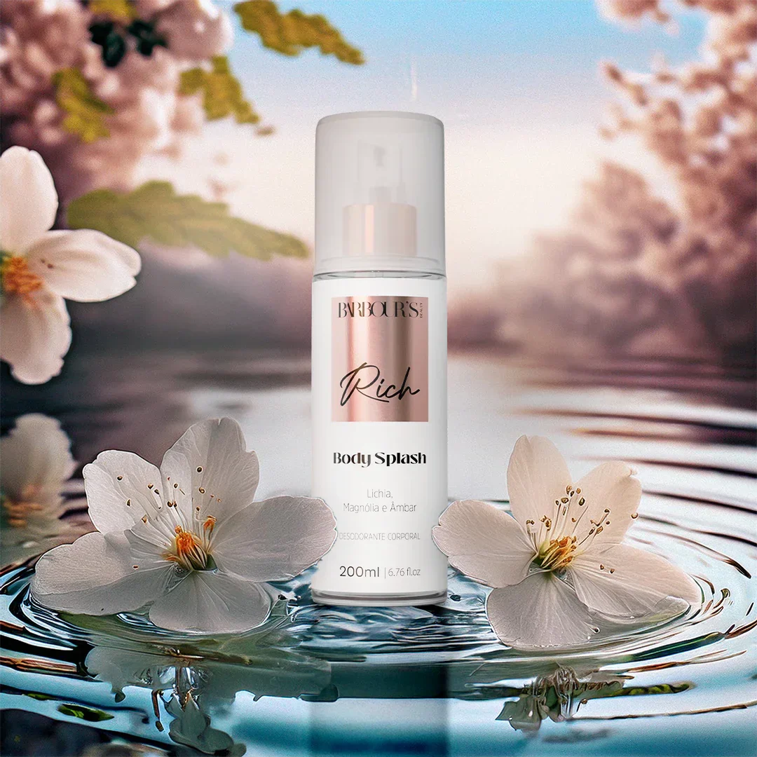 Body Splash Rich Desodorante Colônia 200ml - Image 3