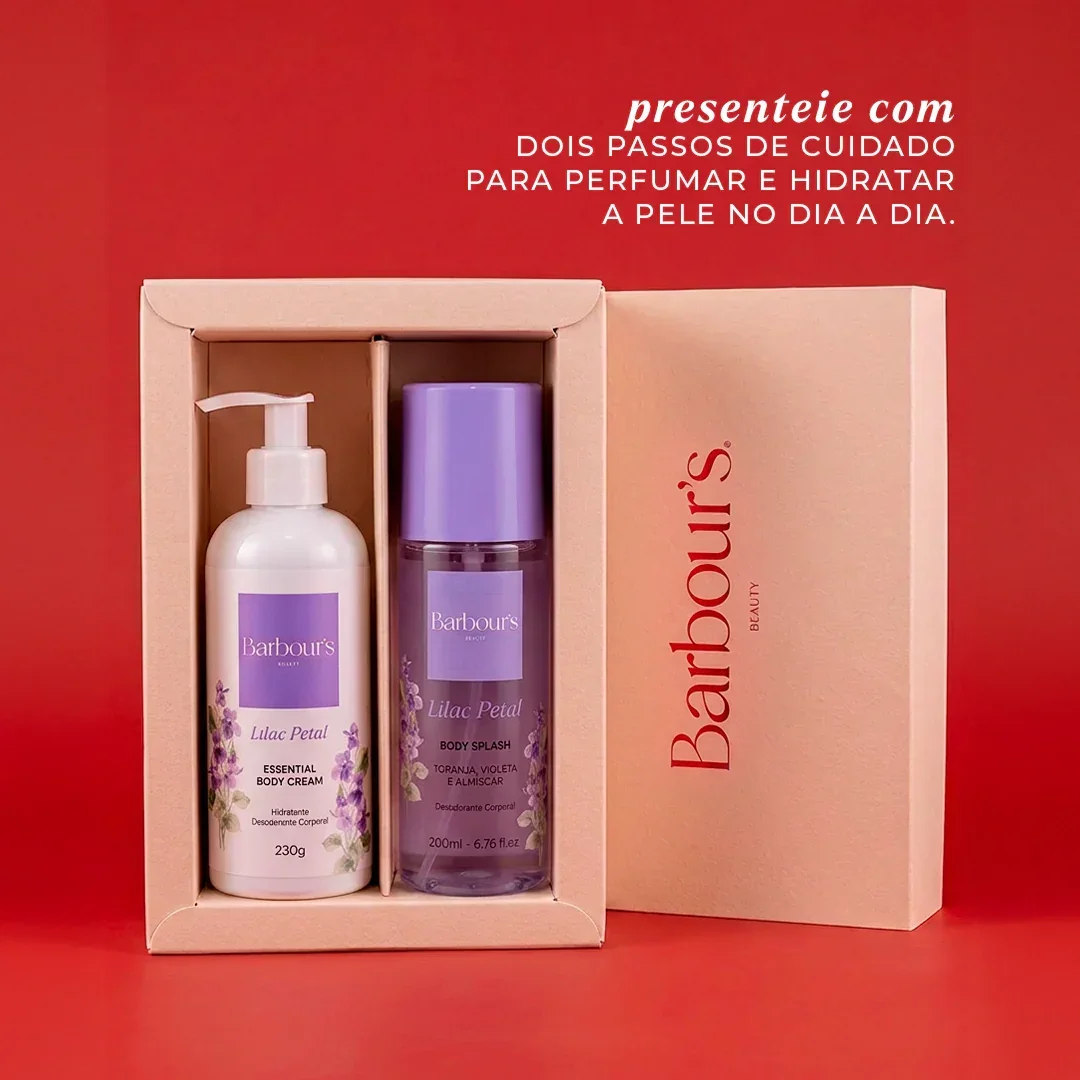 Kit Body Splash + Essential Body Cream Lilac Petal - Image 3