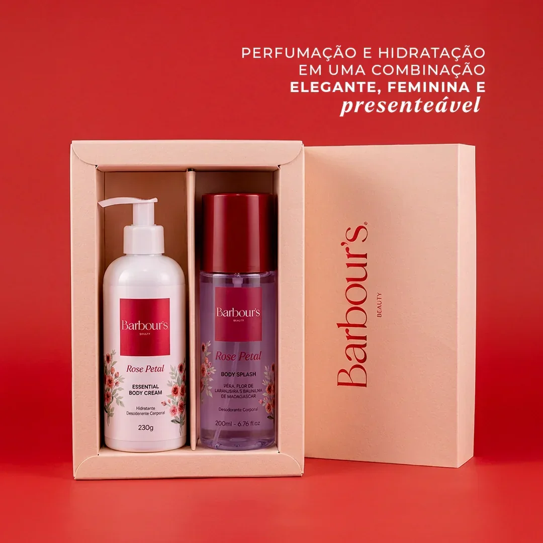 Kit Body Splash + Essential Body Cream Rose Petal - Image 3