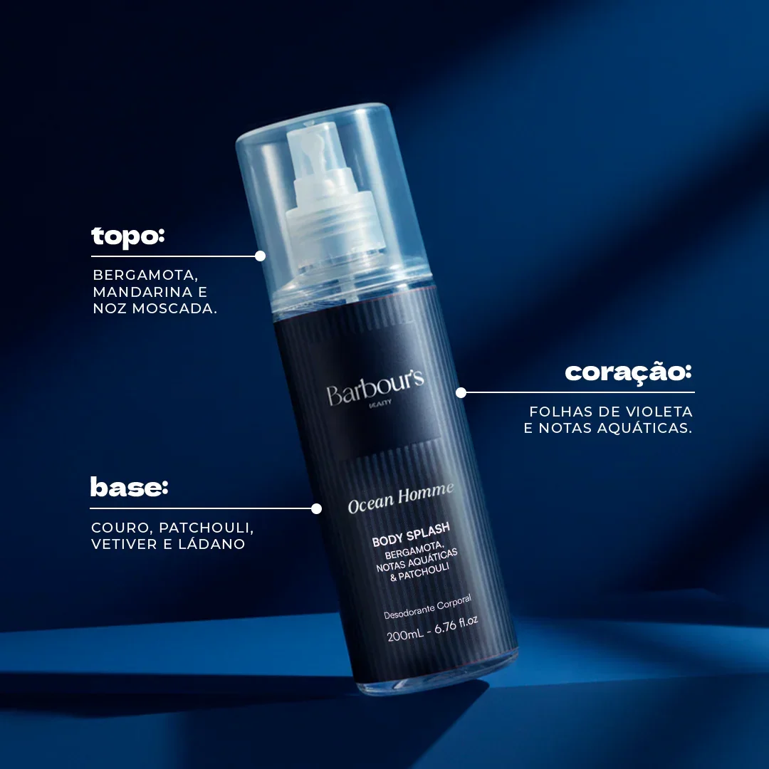 Presente para Ele 2 Body Splash Bold Homme e Ocean Homme - Image 3